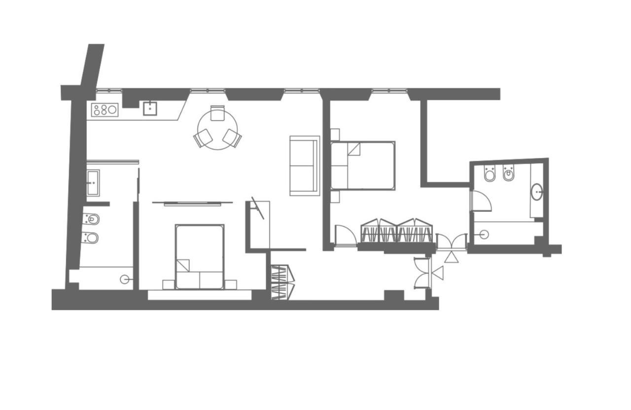 Brera Apartments In Nerino Milano Dış mekan fotoğraf